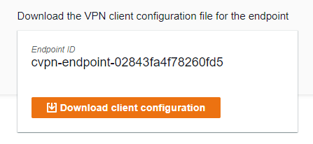 VPN Client configuration